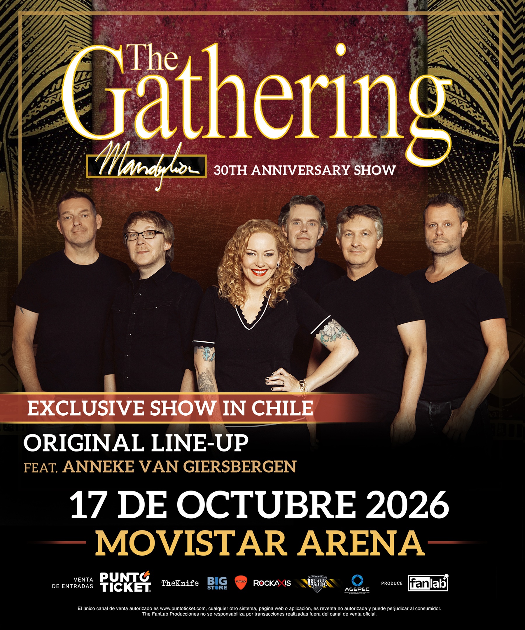 The Gathering vuelve a Chile con su alineación más exitosa